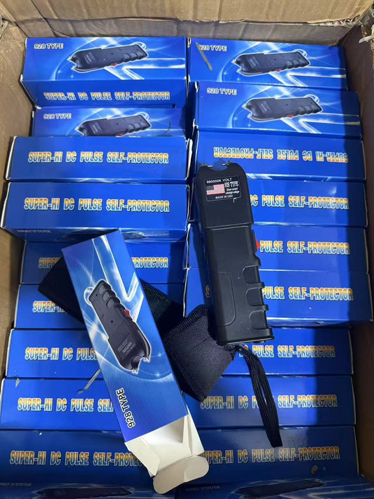 Self Defence Stun Gun-928 (98,000KV) with Flashlight