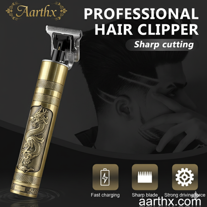 Vintage T9 Professional Hair Trimmer-অরিজিনাল T9 ট্রিমার (ব্যাটারি খোলা যায়)