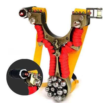 Professional Double Spiral Laser Slingshot - High Power Hunting Tool