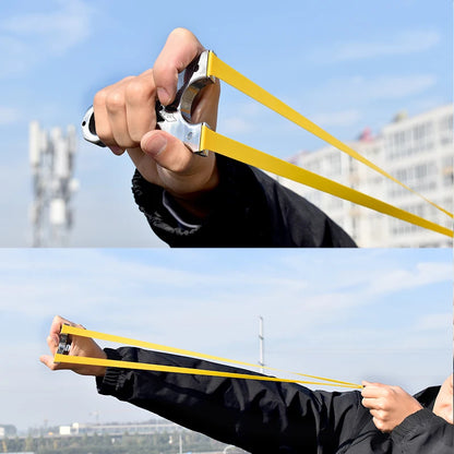 Professional Double Spiral Laser Slingshot - High Power Hunting Tool