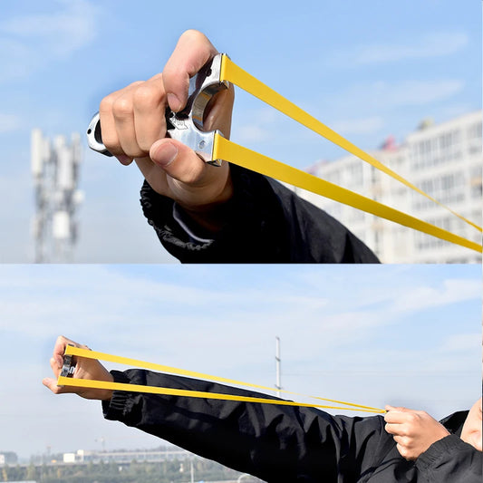 Professional Double Spiral Laser Slingshot - High Power Hunting Tool