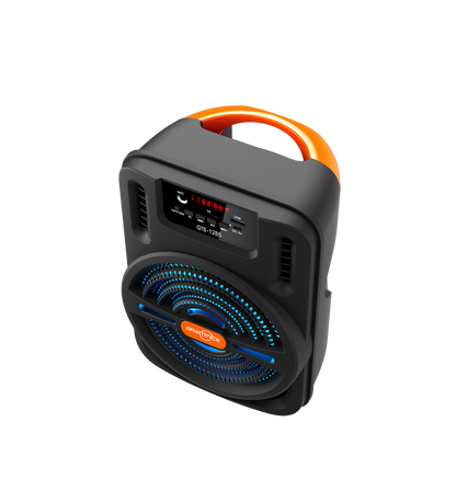 GTS 1285 Bluetooth Rechargeable Microphone System Speaker – ওয়্যারলেস কারাওকে স্পিকার বাংলাদেশে